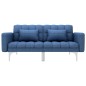 vidaXL Schlafsofa Blau Stoff vidaXL Schlafsofa Blau Stoff