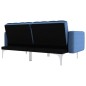 vidaXL Schlafsofa Blau Stoff vidaXL Schlafsofa Blau Stoff
