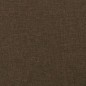 vidaXL Bettgestell mit Kopfteil Dunkelbraun 80x200 cm Stoff vidaXL Bettgestell mit Kopfteil Dunkelbraun 80x200 cm Stoff