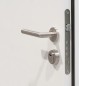 Haustür Aluminium Weiß 110x207,5 cm Haustür Aluminium Weiß 110x207,5 cm