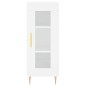 Highboard Weiß 34,5x34x180 cm Holzwerkstoff Highboard Weiß 34,5x34x180 cm Holzwerkstoff