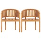 4-tlg. Garten-Lounge-Set Massivholz Teak 4-tlg. Garten-Lounge-Set Massivholz Teak