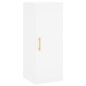 Highboard Weiß 34,5x34x180 cm Holzwerkstoff Highboard Weiß 34,5x34x180 cm Holzwerkstoff