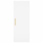 Highboard Weiß 34,5x34x180 cm Holzwerkstoff Highboard Weiß 34,5x34x180 cm Holzwerkstoff