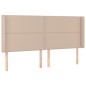 vidaXL Boxspringbett mit Matratze & LED Cappuccino-Braun 200x200cm vidaXL Boxspringbett mit Matratze & LED Cappuccino-Braun 200x200cm