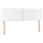 vidaXL Kopfteile 2 Stk. Weiß 72x5x78/88 cm Kunstleder vidaXL Kopfteile 2 Stk. Weiß 72x5x78/88 cm Kunstleder