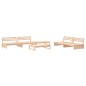 vidaXL 6-tlg. Garten-Lounge-Set Massivholz Kiefer vidaXL 6-tlg. Garten-Lounge-Set Massivholz Kiefer