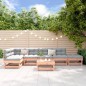 vidaXL 7-tlg. Garten-Lounge-Set Massivholz Douglasie vidaXL 7-tlg. Garten-Lounge-Set Massivholz Douglasie
