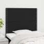 vidaXL Kopfteile 2 Stk. Schwarz 90x5x78/88 cm Stoff vidaXL Kopfteile 2 Stk. Schwarz 90x5x78/88 cm Stoff