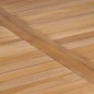 3-tlg. Garten-Essgruppe Massivholz Teak