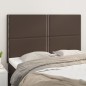 vidaXL Kopfteile 4 Stk. Braun 72x5x78/88 cm Kunstleder vidaXL Kopfteile 4 Stk. Braun 72x5x78/88 cm Kunstleder
