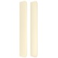 vidaXL Kopfteil mit Ohren Creme 83x16x118/128 cm Kunstleder