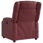 vidaXL Massagesessel Weinrot Kunstleder vidaXL Massagesessel Weinrot Kunstleder