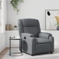 vidaXL Relaxsessel Grau Kunstleder vidaXL Relaxsessel Grau Kunstleder