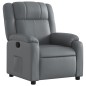 vidaXL Relaxsessel Grau Kunstleder vidaXL Relaxsessel Grau Kunstleder