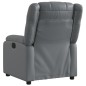 vidaXL Relaxsessel Grau Kunstleder vidaXL Relaxsessel Grau Kunstleder