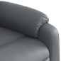 vidaXL Relaxsessel Grau Kunstleder vidaXL Relaxsessel Grau Kunstleder