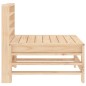 vidaXL Garten-Mittelsofa Massivholz Kiefer vidaXL Garten-Mittelsofa Massivholz Kiefer