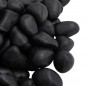 vidaXL Polierte Kiesel 10 kg Schwarz 2-5 cm vidaXL Polierte Kiesel 10 kg Schwarz 2-5 cm