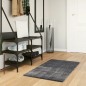 vidaXL Teppich HUARTE Kurzflor Weich und Waschbar Anthrazit 60x110 cm vidaXL Teppich HUARTE Kurzflor Weich und Waschbar Anthrazit 60x110 cm