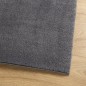vidaXL Teppich HUARTE Kurzflor Weich und Waschbar Anthrazit 60x110 cm vidaXL Teppich HUARTE Kurzflor Weich und Waschbar Anthrazit 60x110 cm