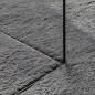 vidaXL Teppich HUARTE Kurzflor Weich und Waschbar Anthrazit 80x200 cm vidaXL Teppich HUARTE Kurzflor Weich und Waschbar Anthrazit 80x200 cm