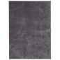 vidaXL Teppich HUARTE Kurzflor Weich und Waschbar Anthrazit 160x230 cm vidaXL Teppich HUARTE Kurzflor Weich und Waschbar Anthrazit 160x230 cm