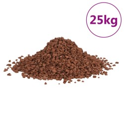 vidaXL Lavagranulat 25 kg Rot 5-8 mm