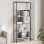 vidaXL Bücherregal 5 Böden Grau Sonoma 76x33x188,5 cm Holzwerkstoff vidaXL Bücherregal 5 Böden Grau Sonoma 76x33x188,5 cm Holzwerkstoff