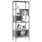 vidaXL Bücherregal 5 Böden Grau Sonoma 76x33x188,5 cm Holzwerkstoff vidaXL Bücherregal 5 Böden Grau Sonoma 76x33x188,5 cm Holzwerkstoff