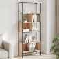 vidaXL Bücherregal 5 Böden Sonoma-Eiche 76x33x188,5 cm Holzwerkstoff vidaXL Bücherregal 5 Böden Sonoma-Eiche 76x33x188,5 cm Holzwerkstoff