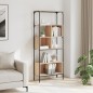 vidaXL Bücherregal 5 Böden Sonoma-Eiche 76x33x188,5 cm Holzwerkstoff vidaXL Bücherregal 5 Böden Sonoma-Eiche 76x33x188,5 cm Holzwerkstoff
