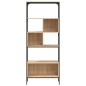 vidaXL Bücherregal 5 Böden Sonoma-Eiche 76x33x188,5 cm Holzwerkstoff vidaXL Bücherregal 5 Böden Sonoma-Eiche 76x33x188,5 cm Holzwerkstoff