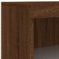 vidaXL Sideboards mit LED-Leuchten 3 Stk. Braun Eichen-Optik vidaXL Sideboards mit LED-Leuchten 3 Stk. Braun Eichen-Optik