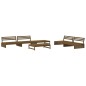 vidaXL 6-tlg. Garten-Lounge-Set Honigbraun Massivholz Kiefer vidaXL 6-tlg. Garten-Lounge-Set Honigbraun Massivholz Kiefer