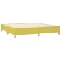 vidaXL Boxspringbett mit Matratze Grün 200x200 cm Stoff vidaXL Boxspringbett mit Matratze Grün 200x200 cm Stoff