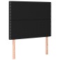 vidaXL Boxspringbett mit Matratze Schwarz 90x190 cm Stoff vidaXL Boxspringbett mit Matratze Schwarz 90x190 cm Stoff