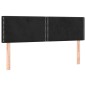 vidaXL Boxspringbett mit Matratze Schwarz 140x190 cm Samt vidaXL Boxspringbett mit Matratze Schwarz 140x190 cm Samt
