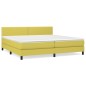 vidaXL Boxspringbett mit Matratze Grün 200x200 cm Stoff vidaXL Boxspringbett mit Matratze Grün 200x200 cm Stoff