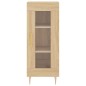 Highboard Sonoma-Eiche 34,5x34x180 cm Holzwerkstoff Highboard Sonoma-Eiche 34,5x34x180 cm Holzwerkstoff