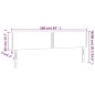 vidaXL Kopfteile 2 Stk. Dunkelblau 80x5x78/88 cm Samt vidaXL Kopfteile 2 Stk. Dunkelblau 80x5x78/88 cm Samt