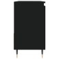 vidaXL Badschrank Schwarz 65x33x60 cm Holzwerkstoff vidaXL Badschrank Schwarz 65x33x60 cm Holzwerkstoff