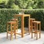 vidaXL 5-tlg. Gartenbar-Set Massivholz Akazie vidaXL 5-tlg. Gartenbar-Set Massivholz Akazie