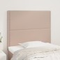 vidaXL Kopfteile 2 Stk. Cappuccino-Braun 90x5x78/88 cm Kunstleder vidaXL Kopfteile 2 Stk. Cappuccino-Braun 90x5x78/88 cm Kunstleder