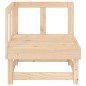 vidaXL Garten-Ecksofa Massivholz Kiefer vidaXL Garten-Ecksofa Massivholz Kiefer