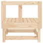 vidaXL Garten-Ecksofa Massivholz Kiefer vidaXL Garten-Ecksofa Massivholz Kiefer