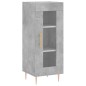 Highboard Betongrau 34,5x34x180 cm Holzwerkstoff Highboard Betongrau 34,5x34x180 cm Holzwerkstoff