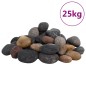 vidaXL Polierte Kiesel 25 kg Mehrfarbig 5-8 cm vidaXL Polierte Kiesel 25 kg Mehrfarbig 5-8 cm