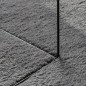 vidaXL Teppich HUARTE Kurzflor Weich und Waschbar Anthrazit Ø 120 cm vidaXL Teppich HUARTE Kurzflor Weich und Waschbar Anthrazit Ø 120 cm