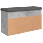 vidaXL Schuhbank Betongrau 82x32x45,5 cm Holzwerkstoff vidaXL Schuhbank Betongrau 82x32x45,5 cm Holzwerkstoff